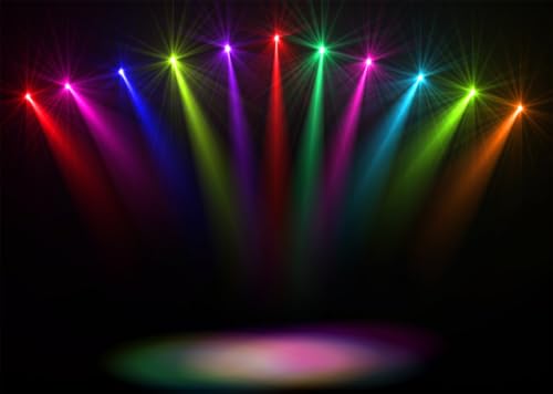 Photo booth spectacle live tissu projecteurs de scène pour animations photo