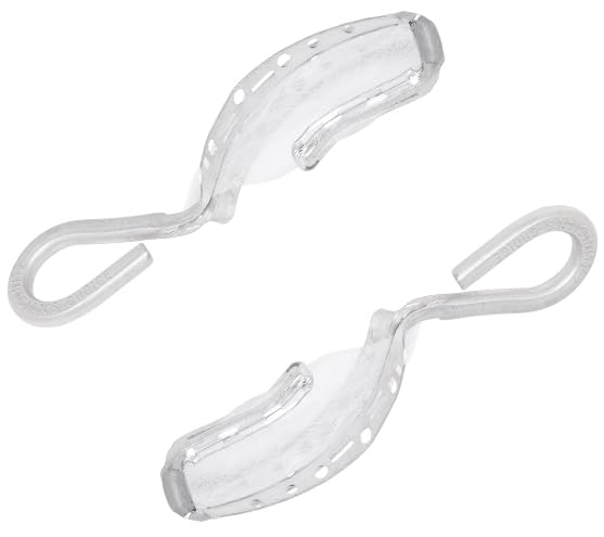 AmeriCan Goods Dental Metal Reinforced Impression Trays, Extra Long Double Arch Dental Impression Trays (20)