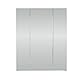 trendteam smart living - Monte - Spiegelschrank - Weiß - Zeitloser Spiegelschrank 3-türig - (BxHxT) 60 x 74 x 18 cm - Badschrank mit 9 Fächern und 6 verstellbaren Einlegeböden - Kratzfest