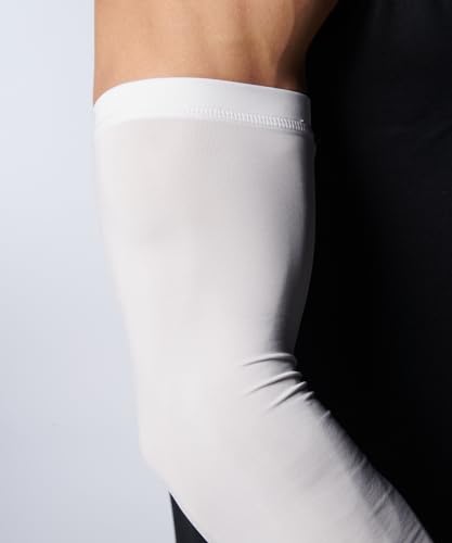 UNDER ARMOUR UA Heatgear Arm Sleeve WHT/BLK 日本MD