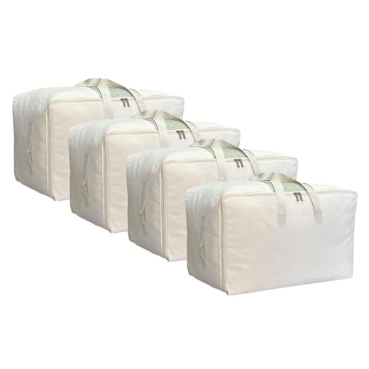 Large Canvas Storage Bags for Organizing