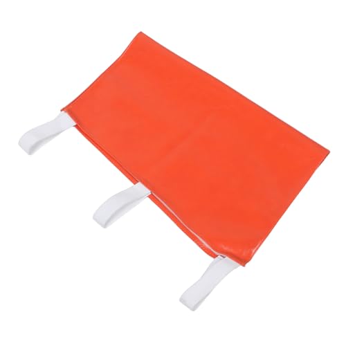 Housse élastique réutilisable pour repose-pieds de fauteuil dentaire orange imperméable