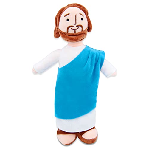 Image of Antbutler 13 Inch My Friend Jesus Plush, Religious Savior Jesus Stuffed Plush Doll Christian Toy, Jesus Plushie Gift for Boys, Girls, Religious Party