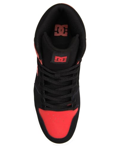 DC Shoes Manteca 4 High- Black/RED- 11.5