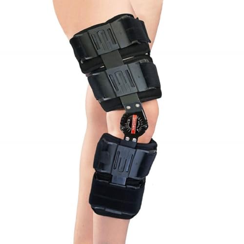 Image of Samson R.O.M. Adjustable Knee Brace for Multiple Orthopedic Problems like Tendon or Ligament Injuries, ACL or PCL Injuries, Osteoarthritis of Knee, Post-Op Rehabilitation (Universal Size) (1 Piece)