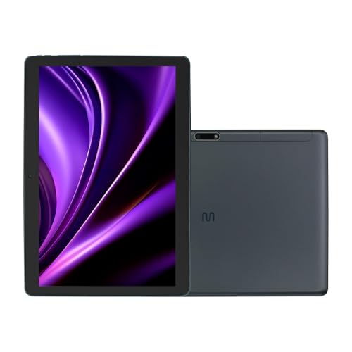 Tablet M10 Wi-Fi 10.1' 6GB RAM 128GB Dual Band com Google Kids, Capa, Fone, Bateria 6000mAh, Câmera Frontal 5MP e Principal 8MP Preto Multi - NB359