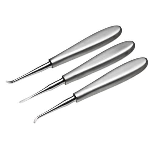ARINEO- 3pc Dental Elevator Warwick James; Set of 3 Pcs Left, Right and Straight Pair Dental Instrument