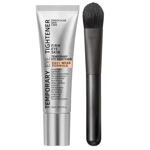 Prebase reafirmante instantánea Perfection Eye Tightener con brocha, crema hidratante suave for el contorno de ojos, prebase reafirmante sin filtro for líneas finas, arrugas y todo tipo de piel.