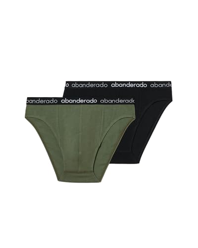 Abanderado Pack Calzoncillos Slip Cerrados Cotton Stretch Algodón elástico Hombre x2