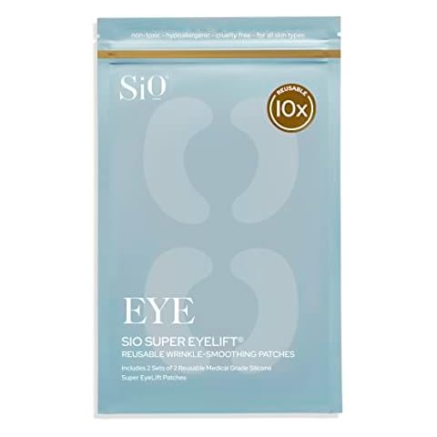 SiO Beauty Under-Eye Patches For Puffy Eyes - Anti-Wrinkle Gel Pads For Fine Lines and Wrinkles - Overnight Eye Mask Patch For Dark Circles and Bags Cover