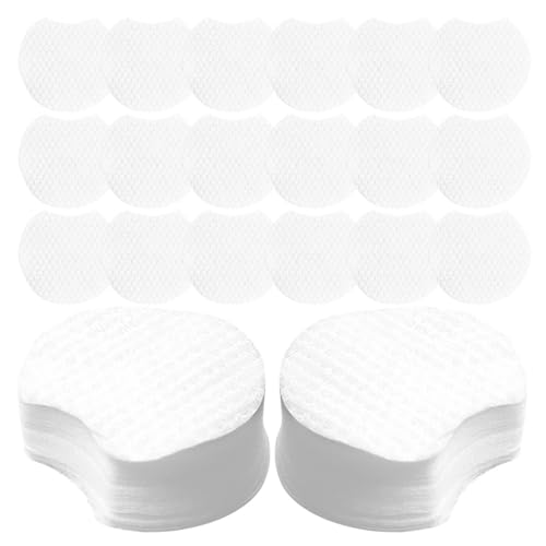 MAGICLULU 2400 discos desmaquillantes de tela no tejida para limpieza facial, labial y de ojos. Ideales para uñas, esmaltes y cuidado facial.