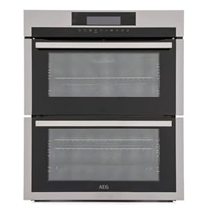 AEG 6000 SurroundCook Built Under Oven DUE731110M, 84L Combined Capacity, 59.4 cm, Multilevel Cooking, Antifingerprint Coating, Catalytic Cleaning, LCD Display, Child lock, Stainless Steel