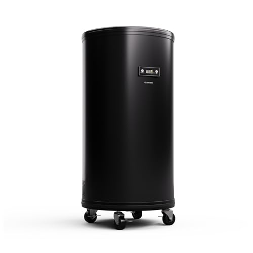 Klarstein Beersafe L Réfrigérateur avec affichage LED en acier inoxydable pour intérieur/extérieur 70 l avec vue à 360° 0-16 °C