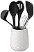 Price comparison product image KitchenAid KQ562BXOBA 6-Piece Tool and Gadget Set with Crock, Plastic, Black