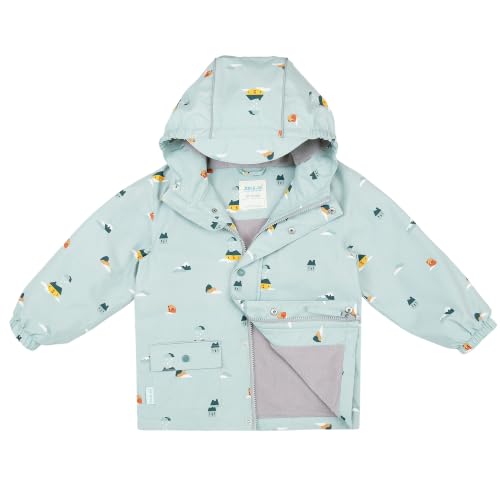 Image of JAN & JUL Waterproof Fleece Lined Rain Jacket, Raincoat for Toddlers and Kids