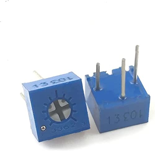 Potentiomètre 5K Ohm 3362P ajustable de précision en lot de 10 pièces - 2