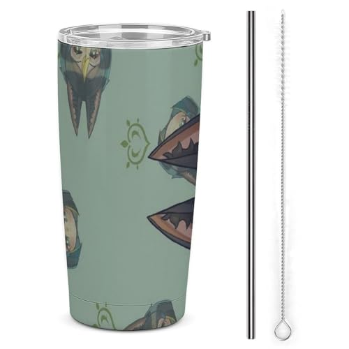 コップ 原神 提?里 Tighnari ティナリ マグカップ 車用 タンブラー メンズ 車載 自動車カップ 魔法瓶 水筒 水カップ ポット 旅行杯 ケトル コーヒーカップ ストロー付き レディース 蓋付き 持ち運び マグボトル ステンレス鋼 ダイレクトタイ