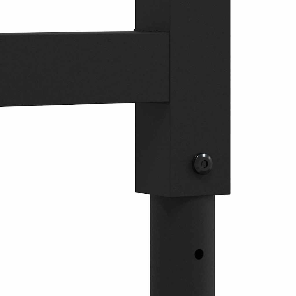 Banco de trabajo de madera maciza de roble 100 x 60 x (71,5 – 98) cm con estructura de metal pulverizado, altura regulable para taller, hobby, garaje, con gran placa de madera y práctico