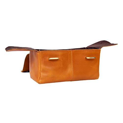 Leather Toiletry Bag | Dopp Kit | Makeup Bag | Travel Organizer for Men & Women4