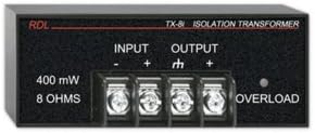 2 Radio Design Labs TX-8i Headphone Isolation Transformer