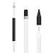 Produktbild TiMOVO Kompatibel mit Apple Pencil Magnetische Hülle, Silikon Protective Hülle Halter Griff Schutzhülle Sleeve für Neu iPad 7th Generation 10.2" 2019 (Nicht für Apple Pencil 2), Schwarz