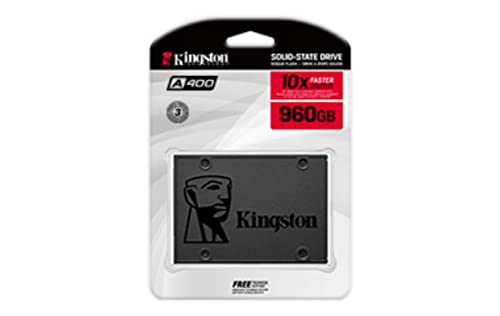 Kingston 960Gb A400 Sata3 2.5" Internal Ssd Sa400S37/960G - Hdd Replacement For Increase Performance #TOP3
