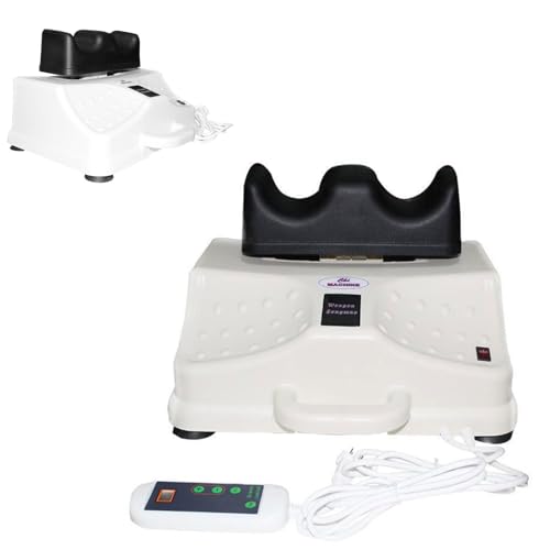 LUYMIBDO Swing Foot Massager Portable Electric Aerobic Exerciser Gear Speed Adjustable Relax Foot Pain Relief Fitness Blood Chi Machine with Controller 15.7 * 13.7 * 9.8in