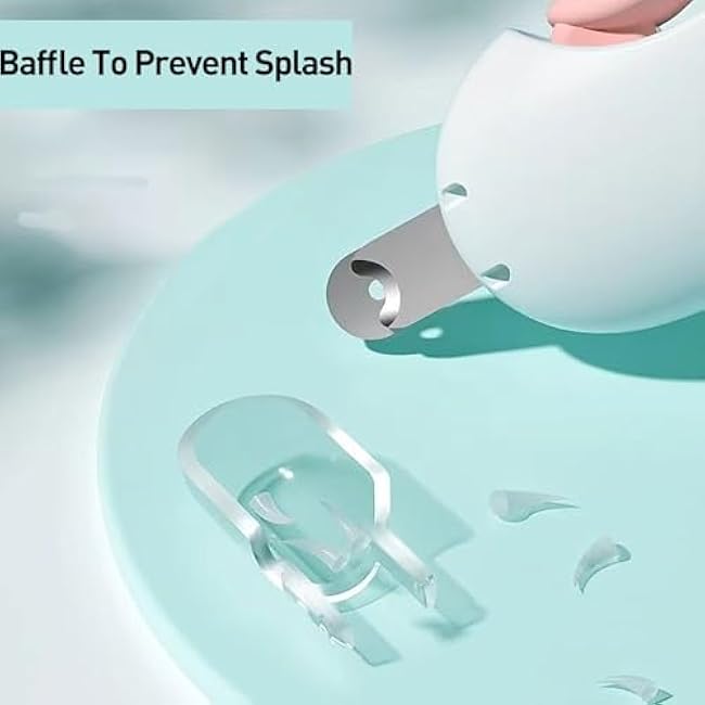 Cat Nail Clipper | Cat Nail Trimmer with Clipping Debris Storage, Adjustable Sizes, Hidden Nail File, Round Hole Blade for Injury-Free Grooming Tool for Pets-37PePuLw