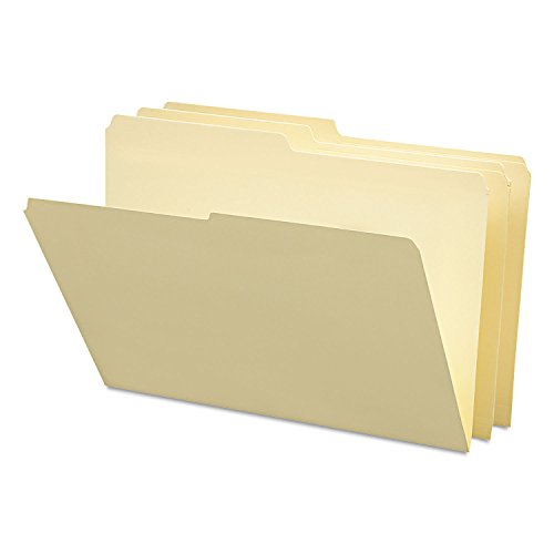 Smead Folder, Legal, 11 Point, 1/2-Cut Tab, Manila, 100 Per Box (15320) by Smead - Used condition - CA$30.41