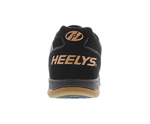 HEELYS Kids Propel 2.0 Skate Shoe, Black Gum, 4 Big Kid4