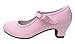 La Senorita Flamenco Scarpe Principessa Scarpe Ballerine con Tacco Rosa (Rosa, Taglia 29-19,5 cm)