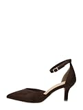 Marco Tozzi Damen Pumps weiches Feel Me Fußbett weiches Innenfutter Spitz, braun (Choco), 40 EU