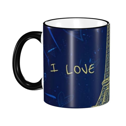 330ml ɗDZ~bN}OJbv j[NȃfUC pIiAeB[N Be[W GbtF g XPb` I Love Parisj