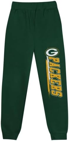 Outerstuff NFL Boys Youth 4-18 Fleece Pants, Comfortable Warm Athletic Sweatpants, Officially Licensed Team Apparel - Image 3
