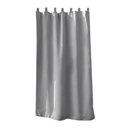 LALAFINA Cortinas Elegantes para Sala de Estar de Poliéster, Resistentes a Deformaciones y Bloquean Parte Luz Solar, Diseño Fresco y Agradable el Hogar