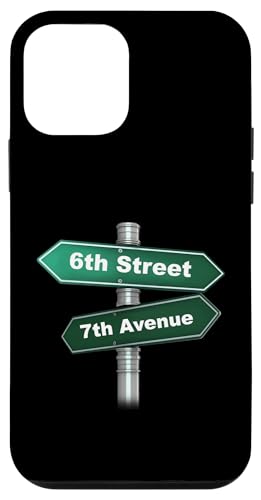 6th STREET & 7th AVENUE Six Seven Funny Gen Z 6 7 XO ~[ X}zP[X iPhone 12 mini p