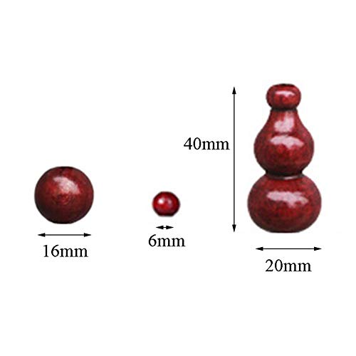 Rideau en perles de bois pour entree et separation cuisine