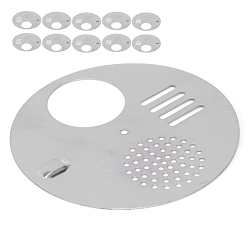Yctze - Yctze Porte de Ruche Ronde 10 Pièces – Porte d'entrée Rotative en Acier Inoxydable pour la Quarantaine de la Reine des Abeilles | Fournitures Antivol pour Ruche