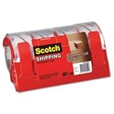 Scotch 3750RDCR Clear Color, 48mm x 50m Scotch Commercial Performance Tape