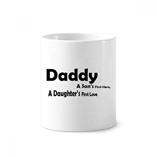 Tasse Céramique Papa Hero Daddy 350 ml pour Pause Café au Bureau