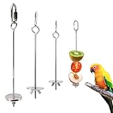 3 PCS Paniers de Nourriture pour Perroquet, Mangeoire Suspendue pour...