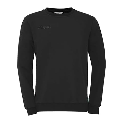 uhlsport Bluza z długim rękawem, sportowa koszulka piłkarska o kroju unisex, czarny, 4XL