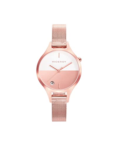 Viceroy Reloj Analógico Para Mujer De Cuarzo Con Correa En Acero Inoxidable 42328-97 Viceroy Reloj Analógico Para Mujer De Cuarzo Con Correa En Acero Inoxidable 42328-97