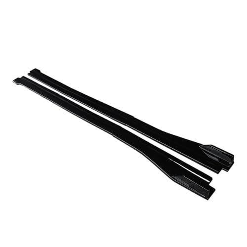 Faldas laterales para Hyundai Rohens 2009-2012 taloneras negro brillo