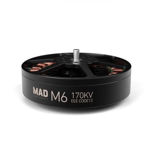MAD M6C12 EEE 150KV 170KV 280KV 400KV Brushless Motor for Multirotor Quadcopter Hexrcopter Drone RC DIY Hobby rig (170KV)