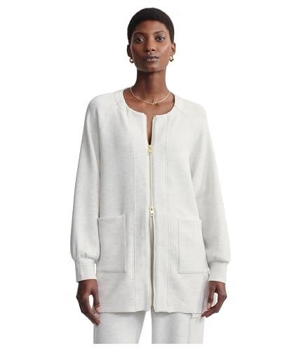(取寄) バーリー レディース オーガスタ ジップ スルー Varley women Augusta Zip Through Ivory Marl Varley Womens Augusta Zip Through Ivory Marl Small at Amazon