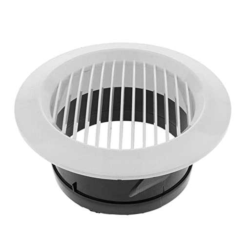 Rejilla de ventilación circular para aire interior, salida de ventilación, cubierta para conducto, accesorio miniatura 4