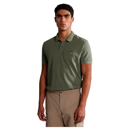 Polo Napapijri homme premium en maille piquée haut de gamme