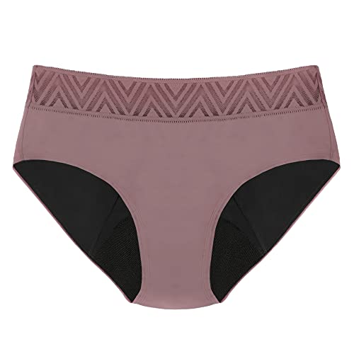 Thinx Hiphugger Period Underwear for Women, Super Absorbency Period