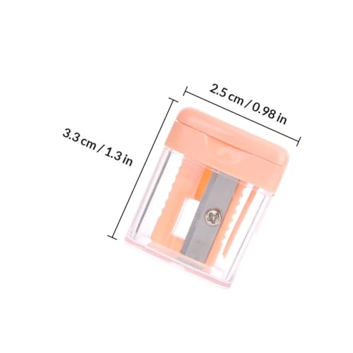 Sacapuntas multifuncional minkissy con diseño premium para delineadores de ojos y cejas 2